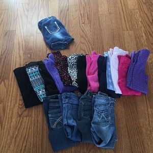 18 piece lot Girls pants